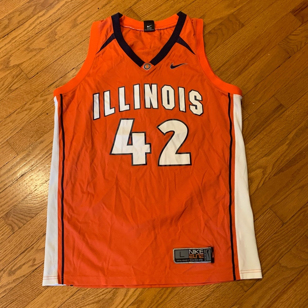 Nike University of Illinois Fighting Illini Tyler Griffey Basketball Jersey